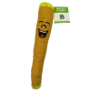 My Name is B, Cute Stuffed Parody Blunt Dog Toy, Funny Squeaky Weed Toy, Cool Plush Novelty 420 Gift for Pets & Their Owners