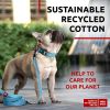 Recycled Cotton Dog Leash 10 Ft Eco Friendly Collar for Small Medium Large Dogs Reflective Dog Strong Leashes for Large Breed Dogs Puppy Leash