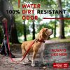 Waterproof Dog Leash 6 Ft Anti Slip Dog Leash for Large Dogs Small Medium Dogs Heavy Duty Dog Leash with Water and Dirt Resistant Long Or Short Dog Le