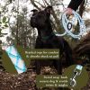 Reflective Dog Leash Heavy Duty Durable for Large Medium Breeds 6 Ft Long Rope Tangle Free Braided Leash with Comfortable Handle Teal