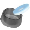 No Spill Dog Cat Water Bowl Spill Proof Slow Water Feeder 47.35oz Pet Water Dispenser Travel Dog Bowl for Dogs/Cats/Pets