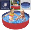 4X4FT Foldable Pet Swimming Pool PVC Baby & Dog Swim Pool Bathing Tub Playmate Kids Pools