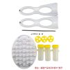 Dog Food Puzzle Toy Treat Dispensing Dogs Slow Feeders, Pet Interactive Healthy Diet Game Toy, Pets Training Food Bowls